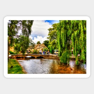 Bourton on the Water, Cotswolds, UK Sticker